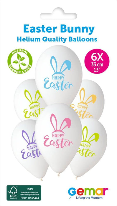 Gemar Latex Balloons Easter Latex 6pk