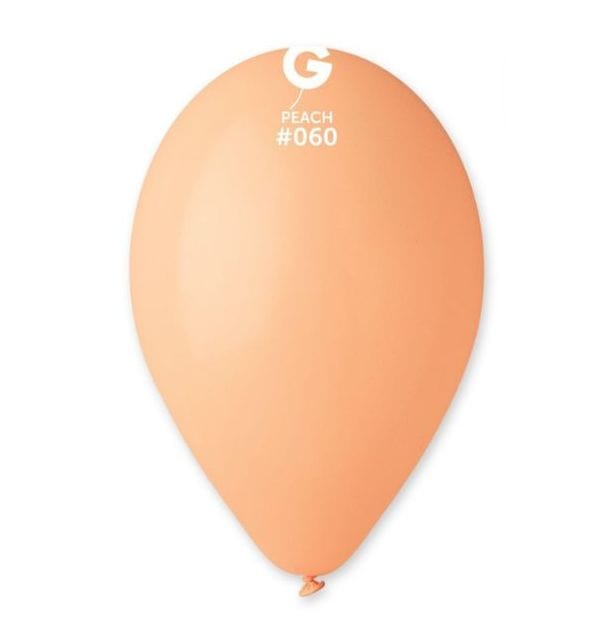 Gemar Latex Balloons 13 Inch (50pk) Macaron Peach Balloons #060