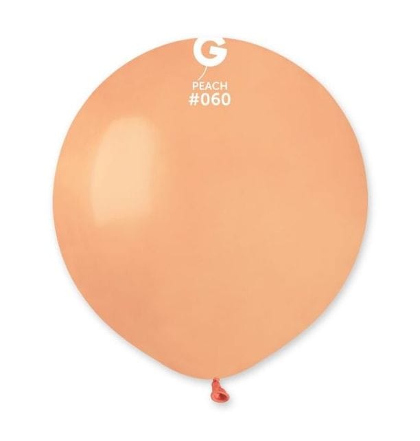 Gemar Latex Balloons 19 Inch (25pk) Macaron Peach Balloons #060