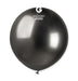 Gemar Latex Balloons 19 Inch (25pk) Shiny Space Grey Balloons #090