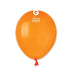 Gemar Latex Balloons 5 Inch (50pk) Standard Orange Balloons #004