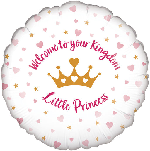 Welcome To Your Kingdom Little Princess 18''