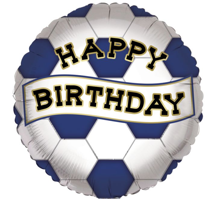 No 1 Leicester Fan Birthday 18 Inch Foil Balloon