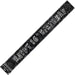 Glitz Black 16th Prismatic Banner 12Ft