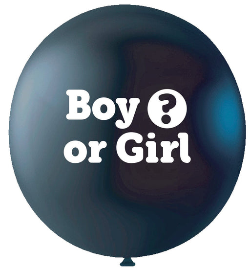 Globos Payaso Latex Balloon 24" Baby Gender Reveal (1Pc)