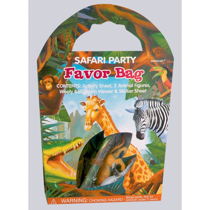 Favor Bag Safari Party