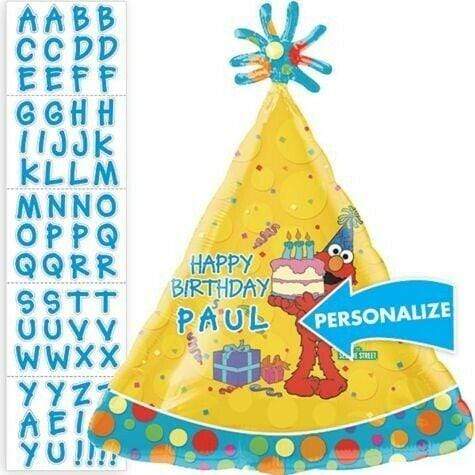 Sesame Street Personalised Birthday Foil