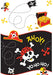 Ahoy Pirate Party Tablecover