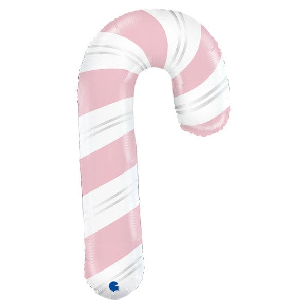 Grabo Foil Balloon Pink Candy Cane 41"