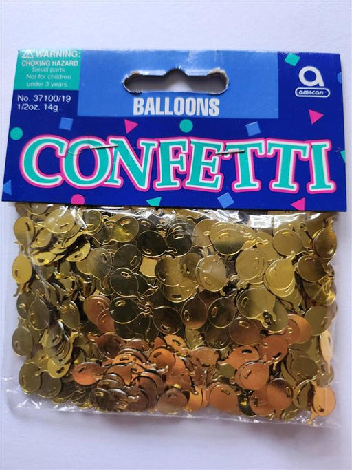 Gold Balloon Confetti 14g