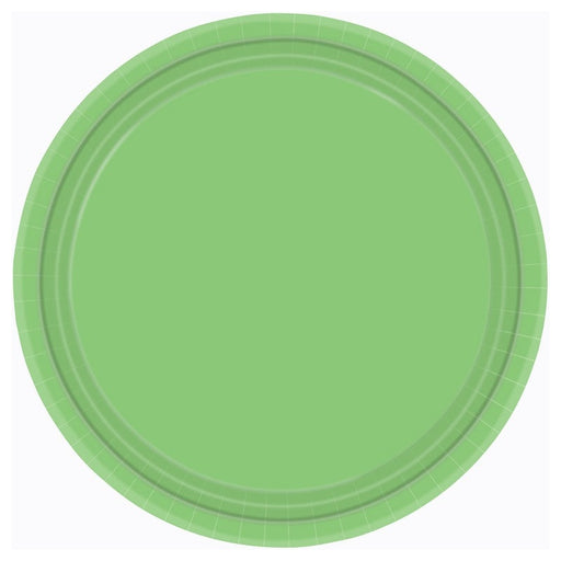 Kiwi Green Paper Plate 17.7Cm 8pk