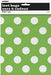Lime Green Polka Dot Loot Bags 8pk