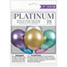 11'' Assorted Solid Color Platinum Latex Balloons, 25pk