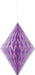 Light Purple Diamond Honeycomb Decoration