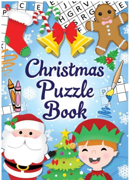 Henbrandt Books Christmas Colouring Puzzle Book (48pcs)