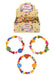 Henbrandt Party Favors Multicoloured Wooden Bead Bracelets (3 Assorted Designs) (1pc supplied)