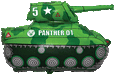 10 Inch Mini Green Tank (Flat)