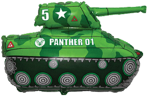 10 Inch Mini Green Tank (Flat)