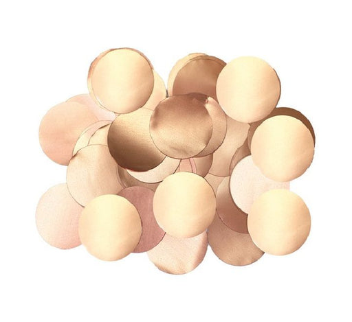 Rose Gold Metallic Pearl Confetti 10Mm X 14G