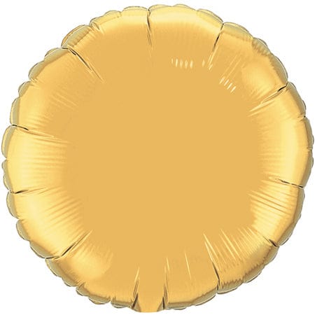 HouseParti Wholesalers 9 Inch Round Gold Foil (Flat)