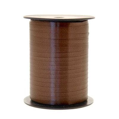 HouseParti Wholesalers Mocha Brown Curling Ribbon 5mm x 250yds