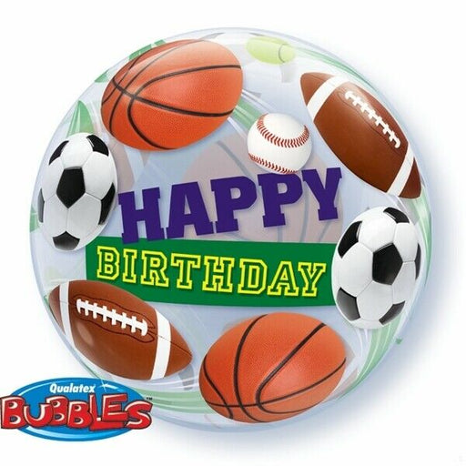 22'' Single Bubble Birthday Sport Balls