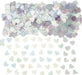 Iridescent Sparkle Hearts Confetti 14g