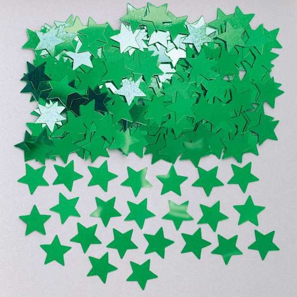 Green Stardust Metallic Confetti 14G