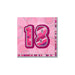 18 Glitz Pink Napkin (16pk)