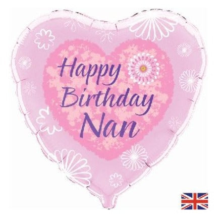 18'' Foil Happy Birthday Nan