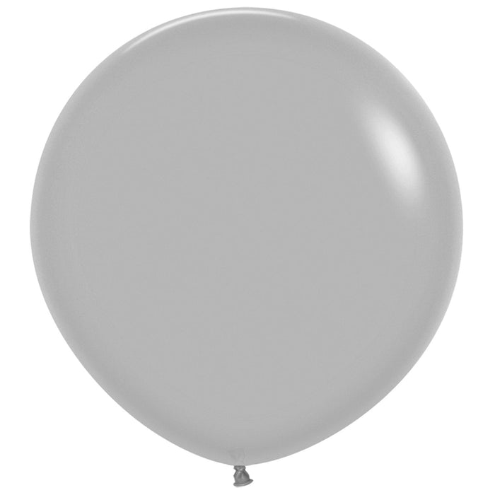 Sempertex Latex Balloons 24 Inch (3pk) Fashion Grey Balloons
