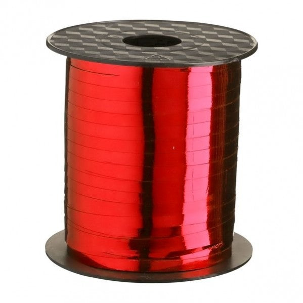 Metallic Red Curling Ribbon 500mtrs