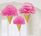 Ice Cream Fluffy Poms 3pk