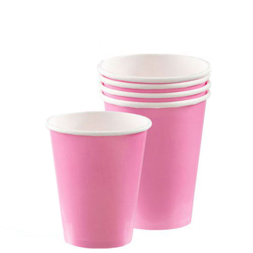 Light Pink Paper Cup 266Ml 8pk