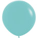 Sempertex Latex Balloons 36 Inch (2pk) Fashion Aquamarine Balloons