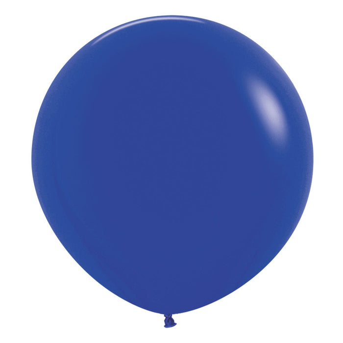 Sempertex Latex Balloons 24 Inch (3pk) Fashion Royal Blue Balloons