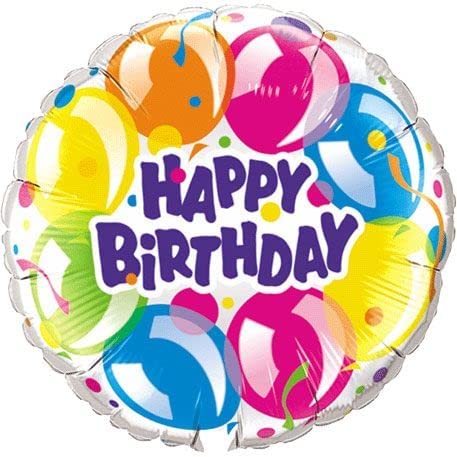 18'' Birthday Sparkling Balloons