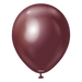 Mirror Burgundy Balloons