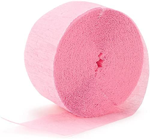 Streamer Crepe New Pink