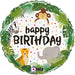 Jungle Happy Birthday 18 Inch