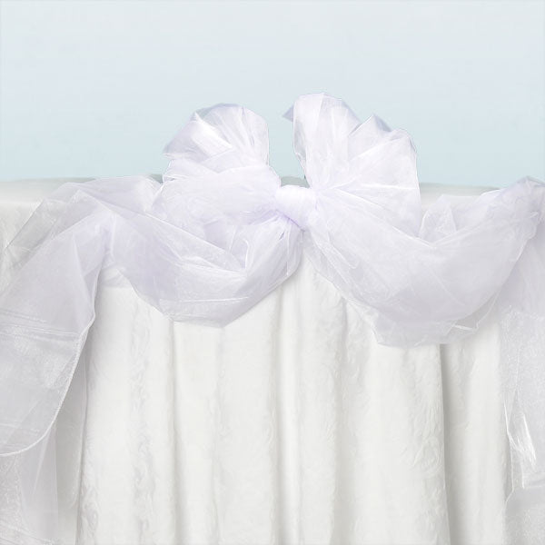 Organza Drape 1.45 x 3M White