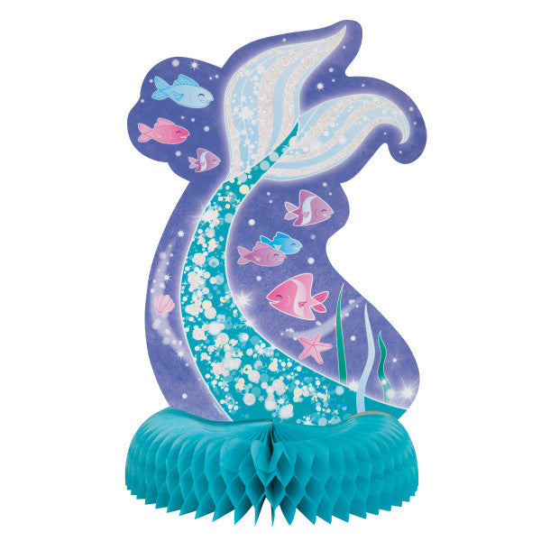 Mermaid Honeycomb Centerpiece, 14''