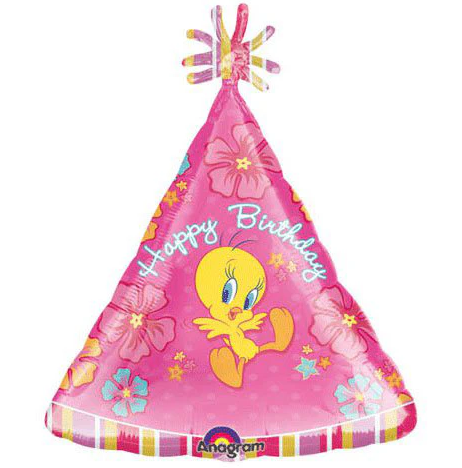 18'' Tweety Happy Birthday Personalised Foil