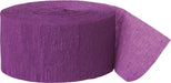 Deep Purple Crepe Paper Stemer 45mm x 10mtr (5pk)