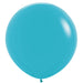 Sempertex Latex Balloons 36 Inch (2pk) Fashion Caribbean Blue Balloons