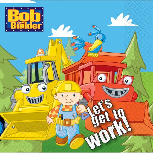 Lunch Napkin Bob The Builder