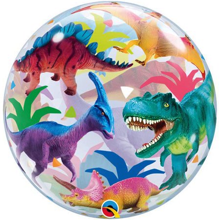 Dinosaur Bubbles Balloon 22''