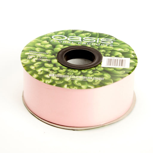 Shell Pink Poly Ribbon 50mm x 91m (2'' x 100yds)