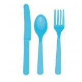 Caribbean Blue Cutlery Assortment Pk24