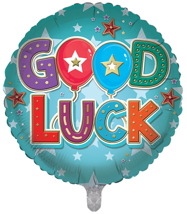 Good Luck 18 Inch Foil Balloon